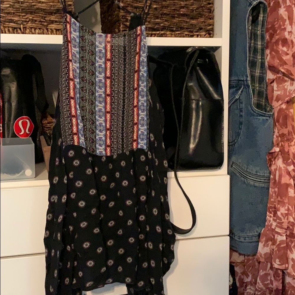 A&F Flowy Boho Pattern Tank Top - image 1